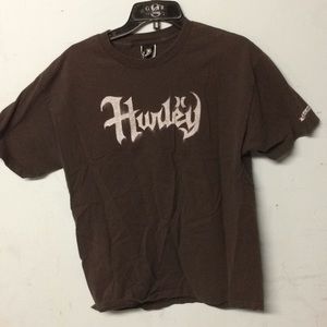 Vintage Hurley surf skateboard faded shirt